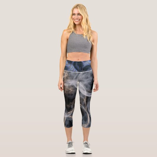 Velantra – Sleek & Supportive High-Waist Capris (Vorderseite)