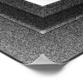 Velaria Retro Age Button Up Girl Portrait Poster (Ecke)