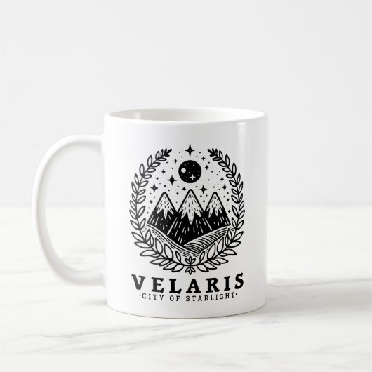 Velaris City Starlight - ACOTAR Night Court Kaffeetasse (Links)