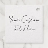 Velaris Geschenk / Hochzeit / Party  Geschenkanhänger (Rückseite)