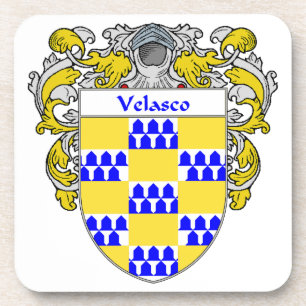 Velasco Wappen/Familienwappen Untersetzer