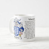 Velasquez, der Ursprung, die Bedeutung und das Kaffeetasse (Vorderseite Links)