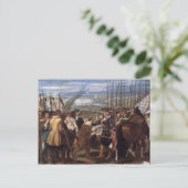 Velazquez-D Surrenderof Breda Postkarte (Stehend Vorderseite)