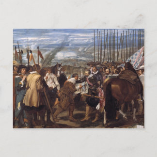 Velazquez-D Surrenderof Breda Postkarte
