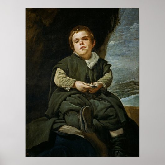 Velázquez - Der Jester Francisco Lezano Poster (Vorne)