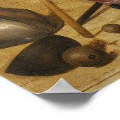 Velázquez - Der Jester namens "Juan of Austria" Poster (Ecke)