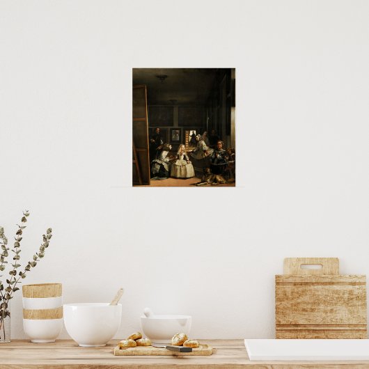 Velázquez - Die Mädchen 1656 Poster (Küche)