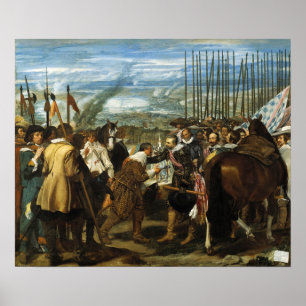 Velázquez - Die Übergabe von Breda 1635 Poster
