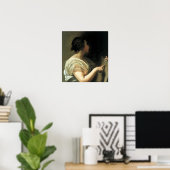 Velázquez - eine Frau im Gewand des Reaktors 1648 Poster (Heimbüro)