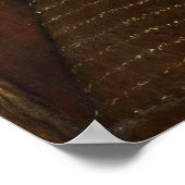 Velázquez - Isabel De Bourbon Spanien Portugal Kön Poster (Ecke)