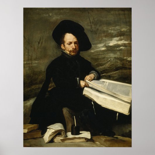 Velázquez - Jester De Acedo 'Cousin' 1635 Poster (Vorne)