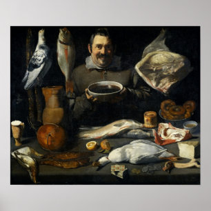 Velázquez - Kaufmann 1625 Poster