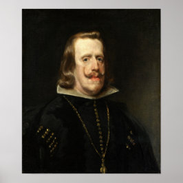Velázquez - König von Spanien Poster