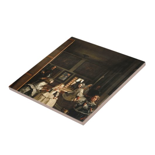 VELAZQUEZ - Las Meninas 1656 Fliese (Seite)