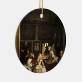 VELAZQUEZ - Las Meninas 1656 Keramik Ornament (Rechts)
