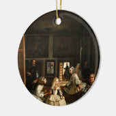 VELAZQUEZ - Las Meninas 1656 Keramik Ornament (Links)