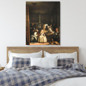 VELAZQUEZ - Las Meninas 1656 Leinwanddruck (Insitu (Schlafzimmer))