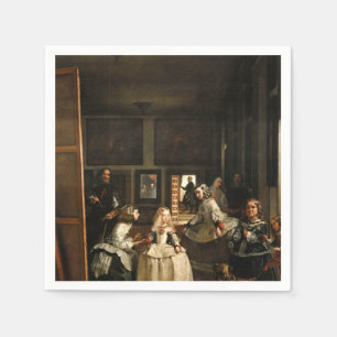VELAZQUEZ - Las Meninas 1656 Serviette