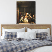 Velazquez Las Meninas Leinwanddruck (Insitu (Schlafzimmer))