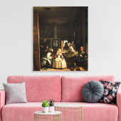 Velazquez Las Meninas Leinwanddruck (Insitu (Wohnzimmer))