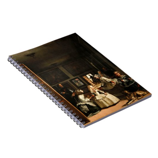 Velazquez Las Meninas Notebook Notizblock (Rechte Seite)