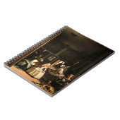 Velazquez Las Meninas Notebook Notizblock (Linke Seite)