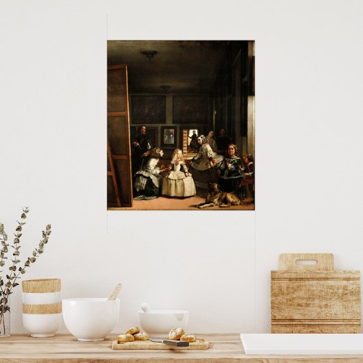 Velazquez Las Meninas Poster (Küche)