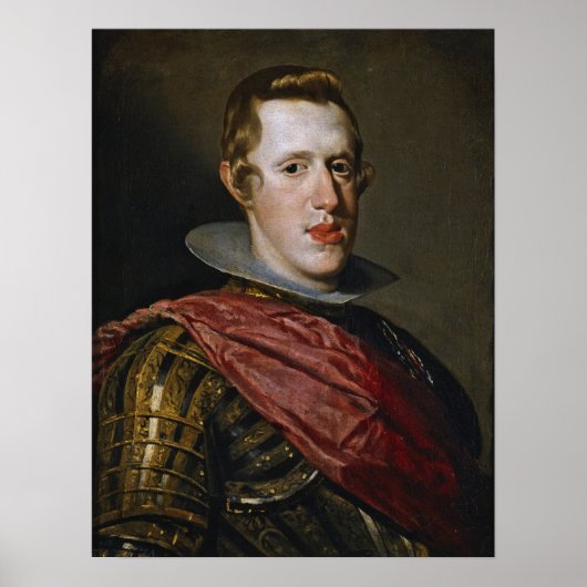 Velázquez - Philip IV 1626 Poster (Vorne)