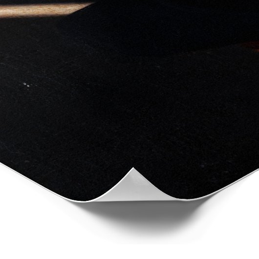 Velázquez - Philip IV. König von Spanien Poster (Ecke)