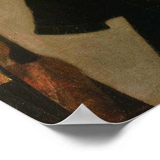 Velázquez - Portrait einer Dame Poster (Ecke)