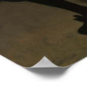 Velázquez - Portrait von Don Pedro de Barberana Poster (Ecke)