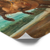 Velazquez - Portrait von Prinz Balthasar Charles Poster (Ecke)