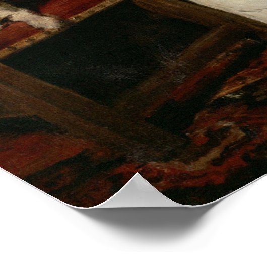 Velázquez - Prinz Felipe Prospero 1659 Poster (Ecke)