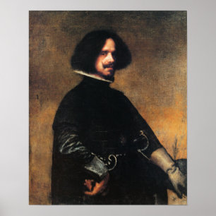 Velázquez - Selbstportrait 1645 Poster