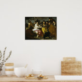 Velázquez - The Triumph Of Bacchus 1628 Poster (Küche)