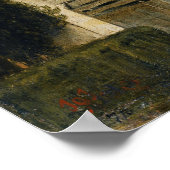 Velázquez - Villa Medici in Rom Grotto-Loggia Poster (Ecke)