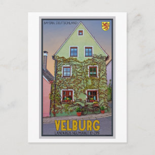 Velburg - Efeuhaus Postkarte