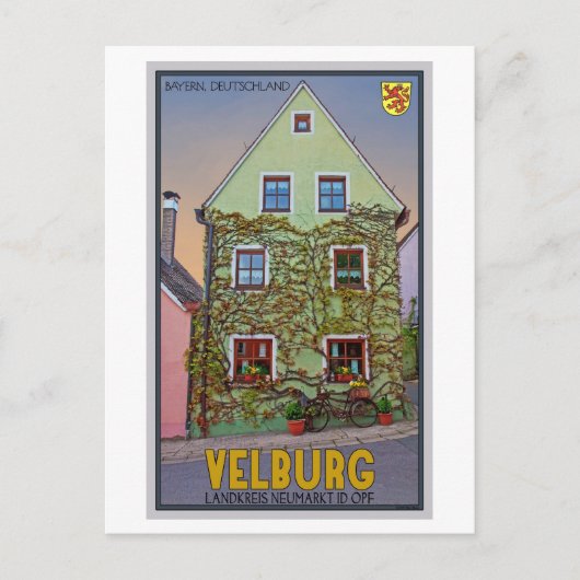 Velburg - Ivy House Postkarte (Vorderseite)