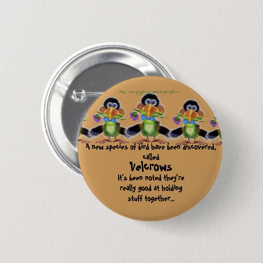 "VelCrows " Button (Vorne & Hinten)