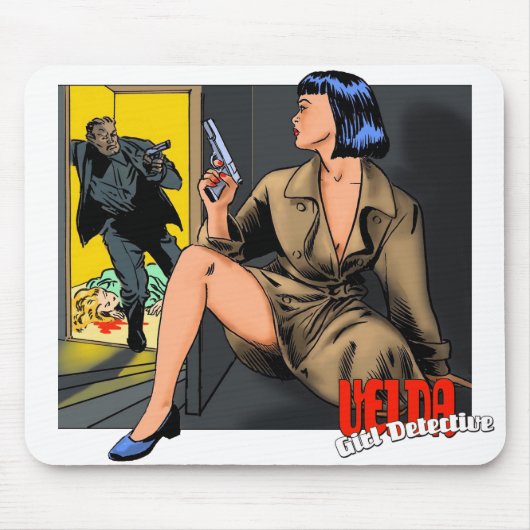 Velda: Mädchendetektor Mousepad (Vorne)