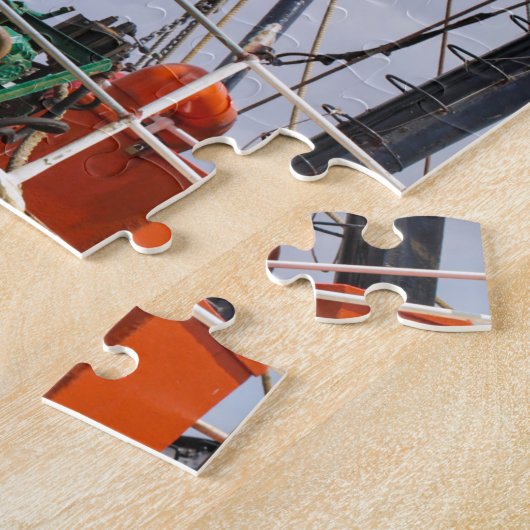 Velddrif Fischerboot Schiff Südafrika Hafen Puzzle (Seite)