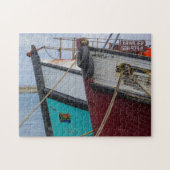 Velddrif Fischerboote Südafrikanischer Hafen Puzzle (Horizontal)
