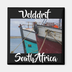 Velddrif South Africa Ship Boats Fishing Magnet