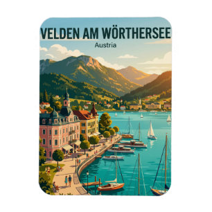 Velden am Wörthersee Österreich Magnet