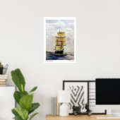 Velero/Veleiro/Sailboat Poster (Heimbüro)
