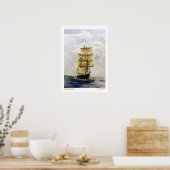 Velero/Veleiro/Sailboat Poster (Küche)