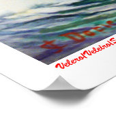 Velero/Veleiro/Sailboat Poster (Ecke)