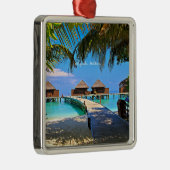 Veligandu, tropische Malediven, Ornament Aus Metall (Rechts)