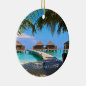 Veligardu Island, Malediven Keramik Ornament (Rechts)