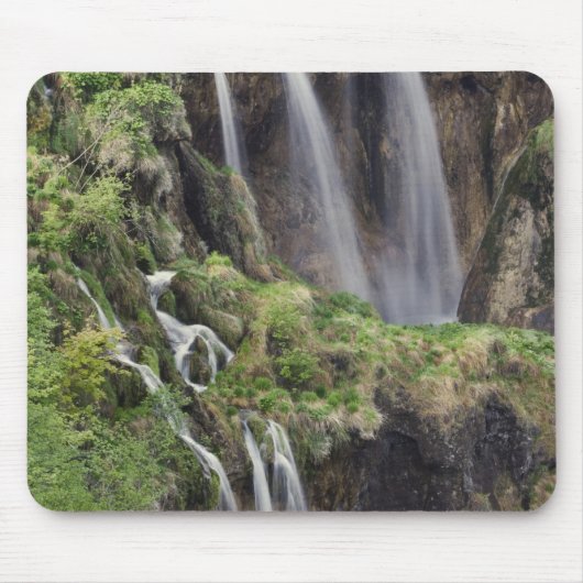 Veliki Slap (Wasserfall) Plitvice Seen National Mousepad (Vorne)